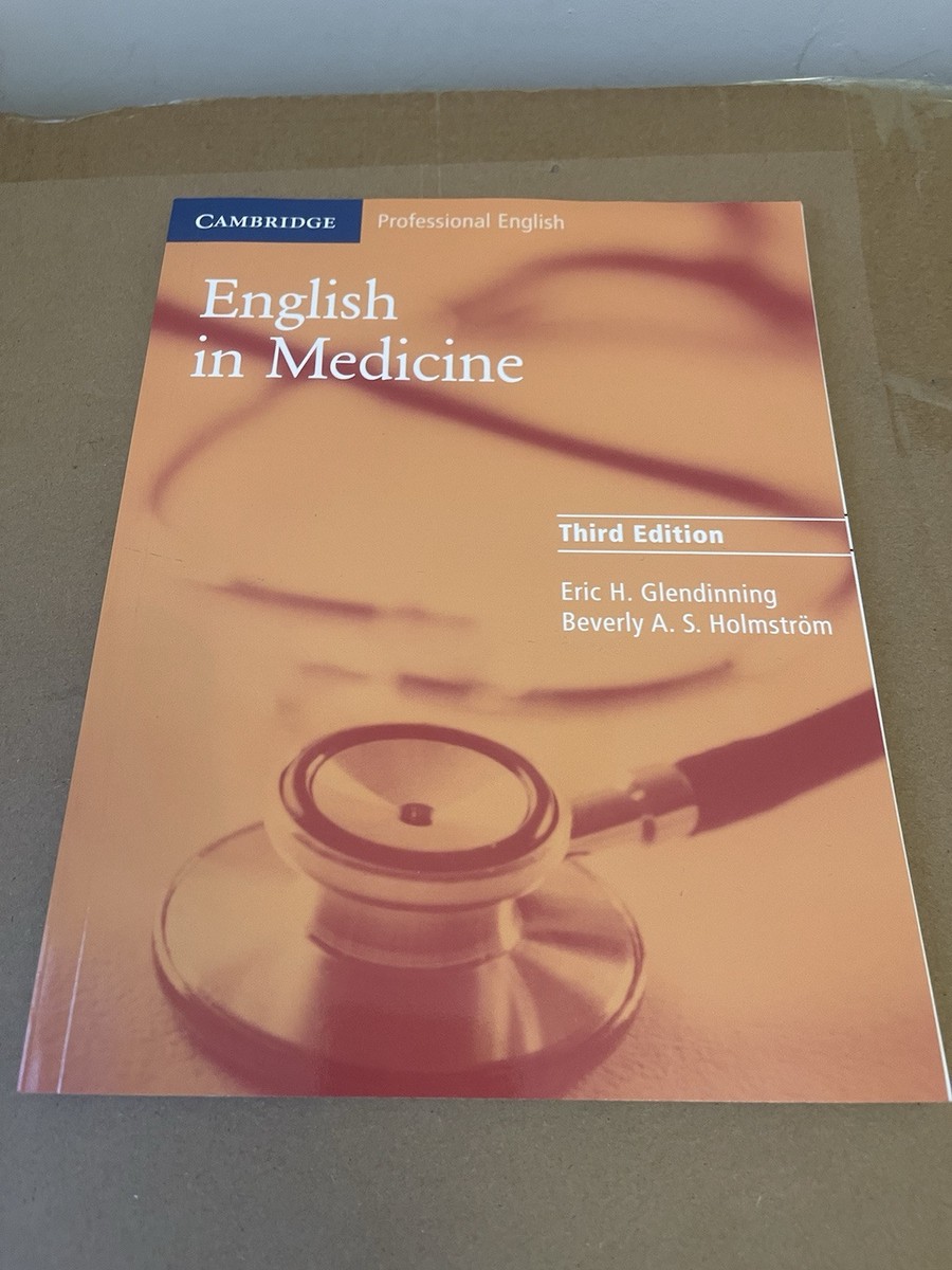 English in Medicine (Eric Glendinning & Beverley Holmström) .jpg